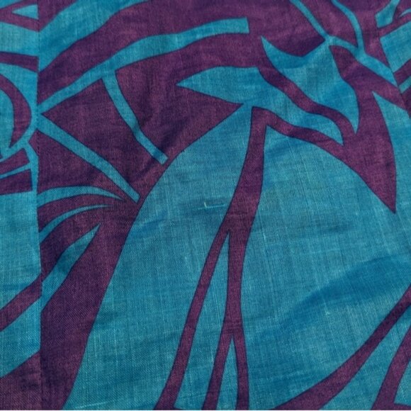 Zara strapless purple & blue neon tube strapless mini dress - Picture 6 of 7